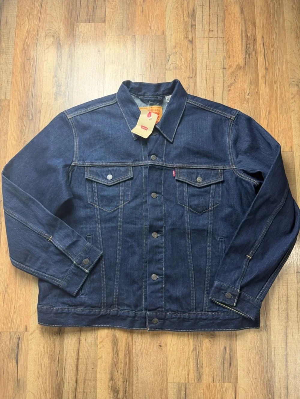 ❗️NWT❗️Men's Levi's Denim Jacket - Classic Trucker Style Size XL - Picture 1 of 11